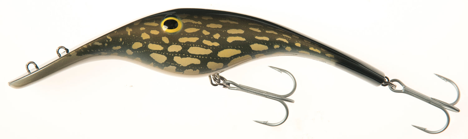 Duo 16 cm 38 gram Flytande Wobbler GREY PIKE / EN STL
