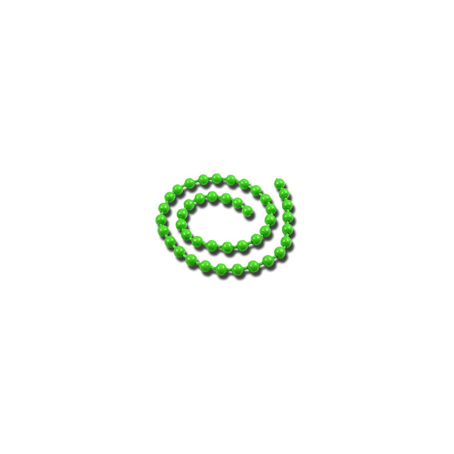 Beadchain Eyes Förtyngning Fluo GRÖN / EN STL