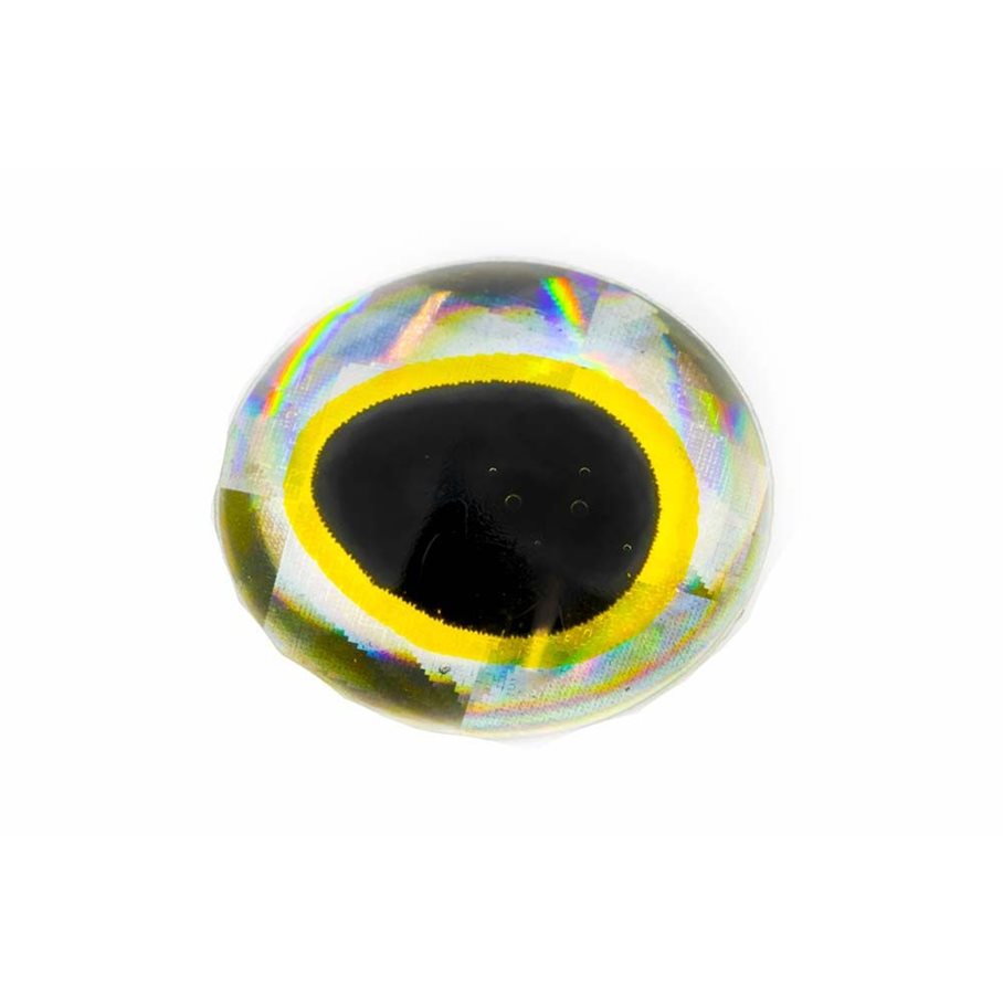 3D Epoxy Eyes 10 mm SILVER / EN STL