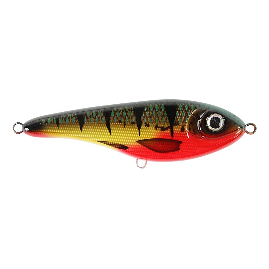 Buster Jerk 15 cm Shallow 66 g Jerkbete RED PERCH / 15 CM OCH 66 GRAM