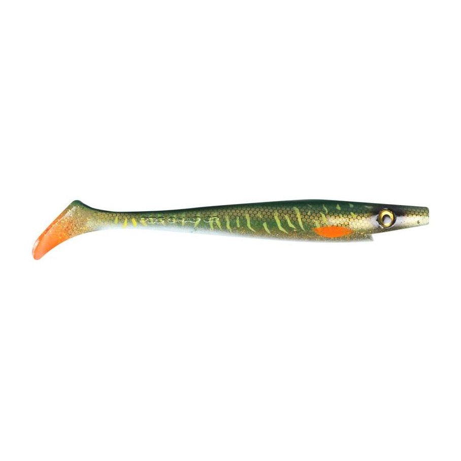 Giant Pig Shad 26 cm 130 g GREEN MOTOROIL PIKE / EN STL