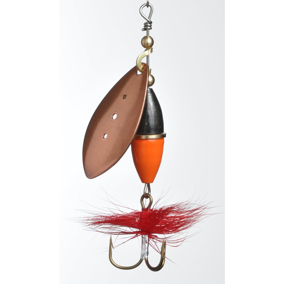 Wipp Spinnare Orange / Svart KOPPAR / 20 G