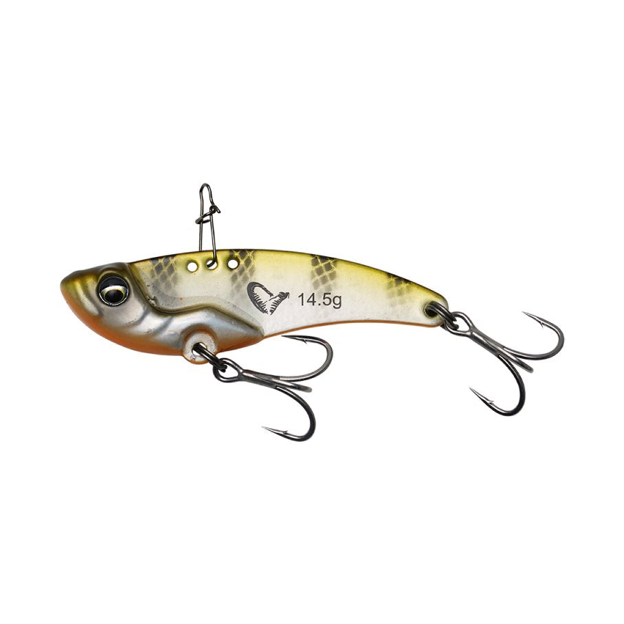 Vib Blade Vibrationsbete OLIVE SILVER STRIPE / 5,5 CM