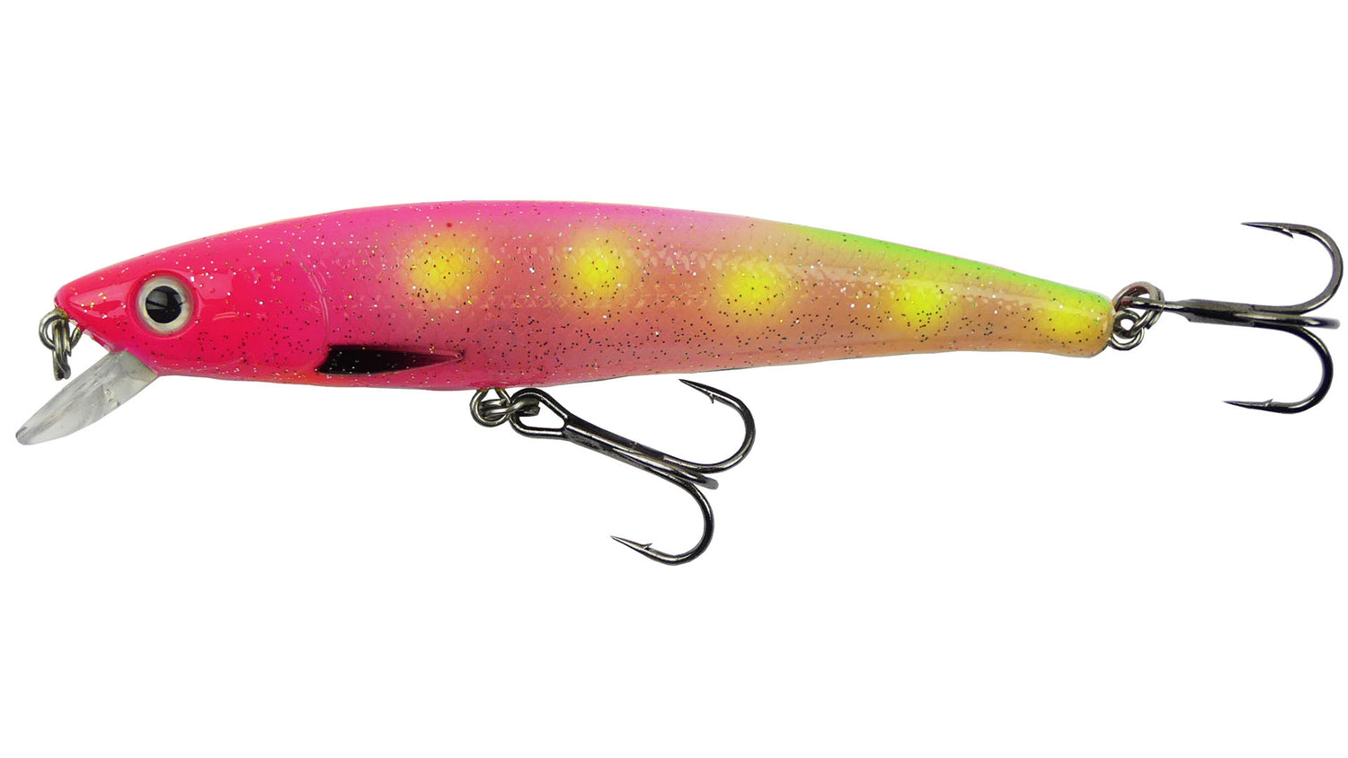 Grimner 9 cm Wobbler ROSA PANTERN / EN STL