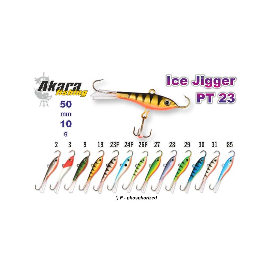 Ice Jigger Pro 23, 50 mm, 10 g 26 / EN STL