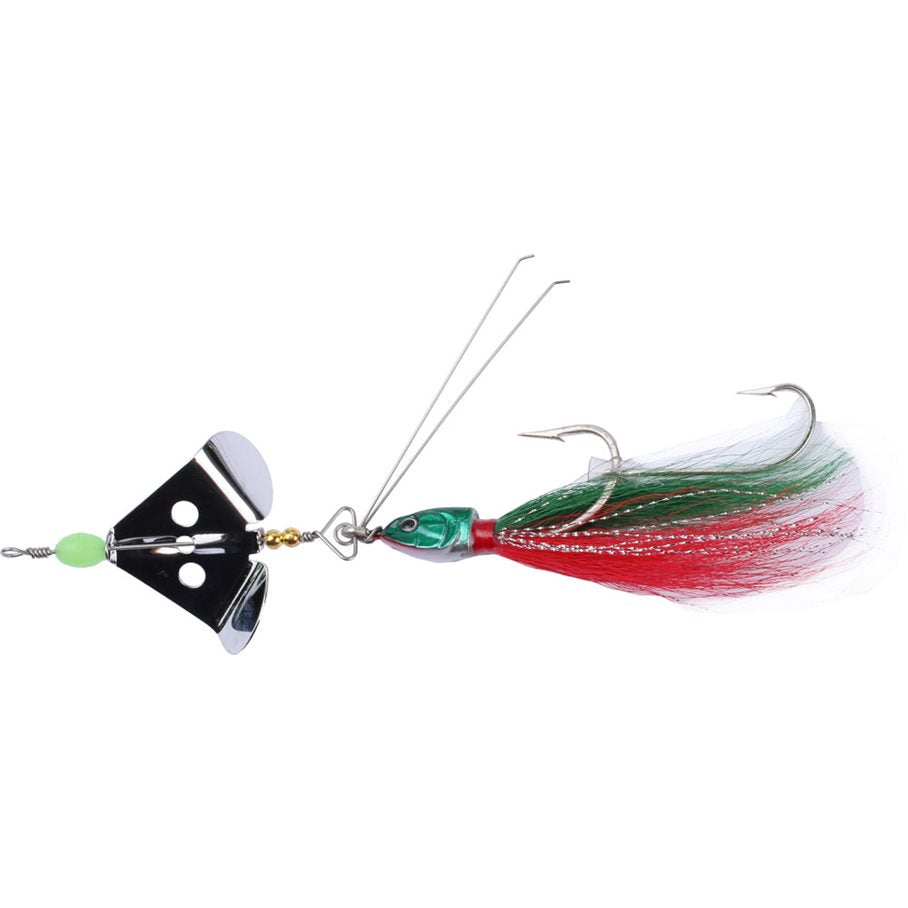 Wiggbuzz 22 g Vasskyddad Bete GREEN/RED / EN STL