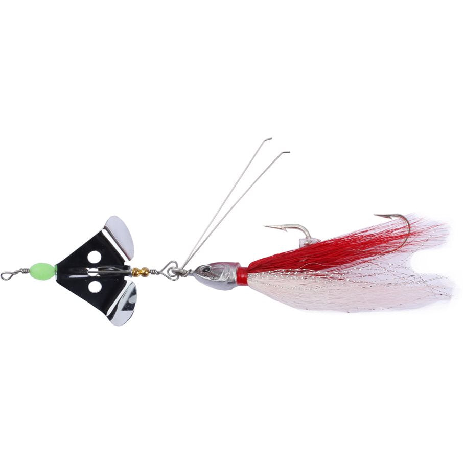 Wiggbuzz 22 g Vasskyddad Bete RED/WHITE / EN STL