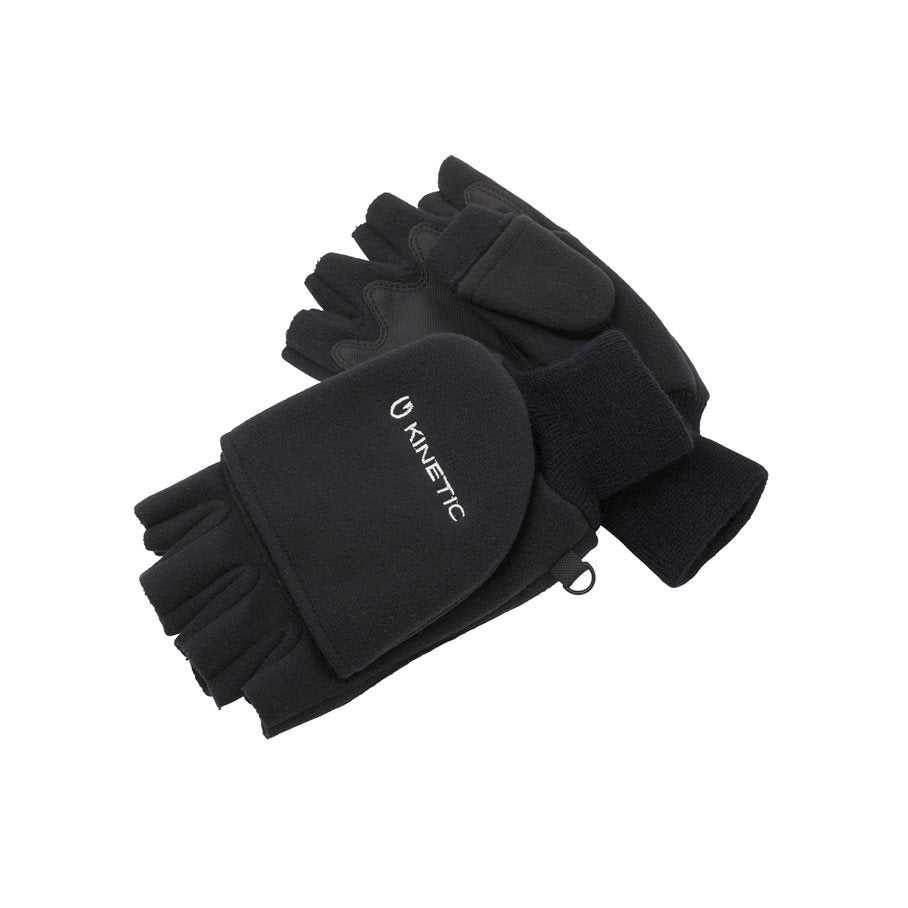 Wind Stop Foldover Mitt BLACK / L