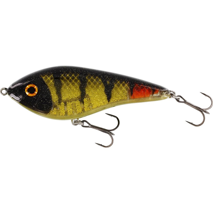 Swim 12 cm Jerkbete 3D OLIVEOIL PERCH / SINKING