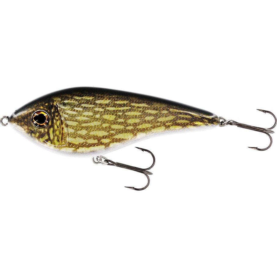 Swim 12 cm Jerkbete REAL PIKE / SINKING