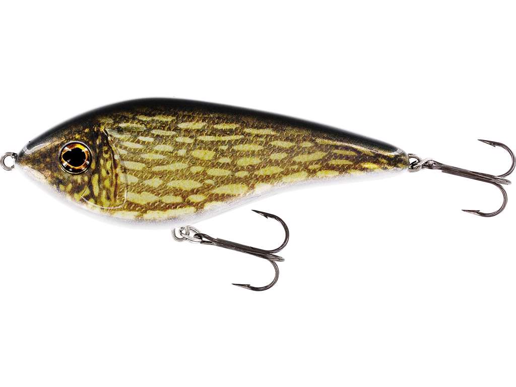 Swim 6,5 cm 9 g Suspending Jerkbete REAL PIKE / 6,5 CM OCH 9 GRAM