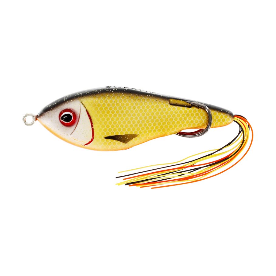 Swim Hollowbody 9 cm 17 g Float Vasskyddad Bete OFFICIAL ROACH / EN STL