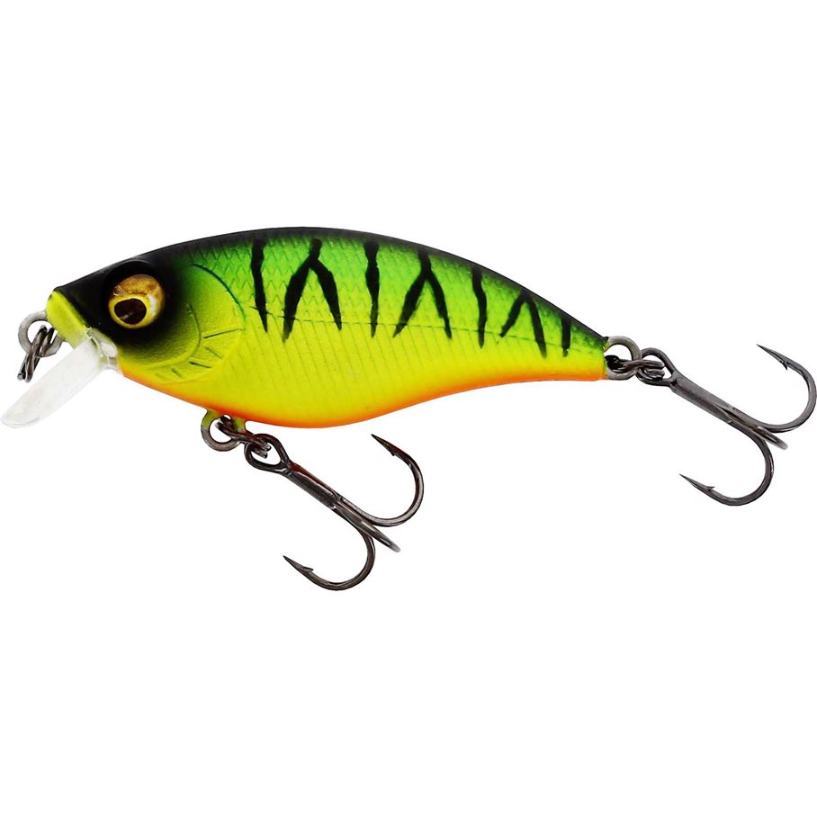 Buzzbite SR Crankbait 5 cm 6 g Low Floating Wobbler FIRETIGER / EN STL