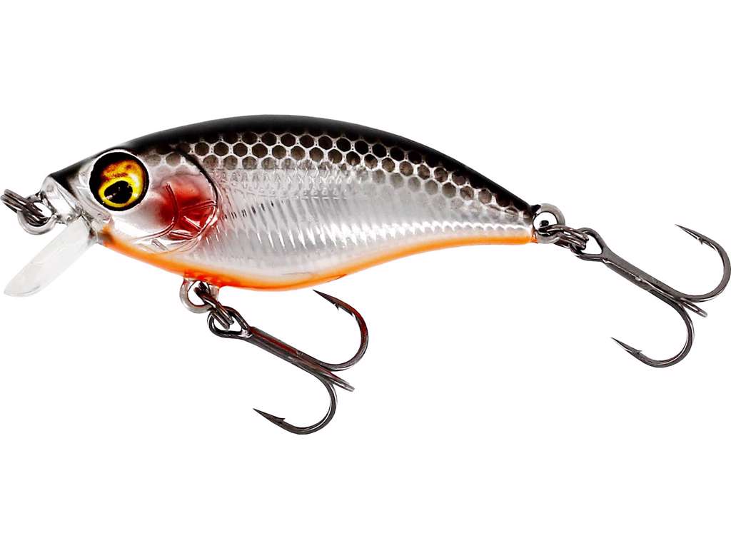 Buzzbite SR Crankbait 5 cm 6 g Low Floating Wobbler STEEL SARDINE / EN STL