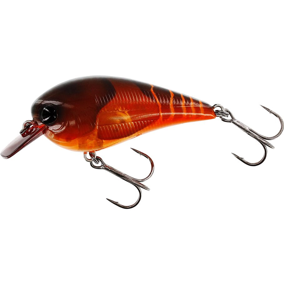 BassBite 1.5 Squarebill Wobbler FIRE CRAW / 6 CM / 13 GRAM FLYTANDE
