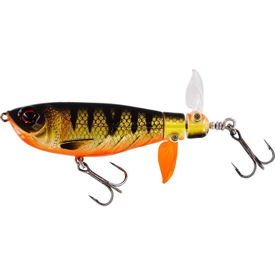 Spot On Twin Turbo 9cm 19 gram Floating BLING PERCH / EN STL