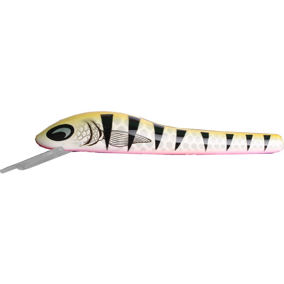 Wiggtac Wobbler 14 cm, 27 gram, Maxdjup 4 Meter TIGER LEMON PINK / 14 CM / 27 GRAM