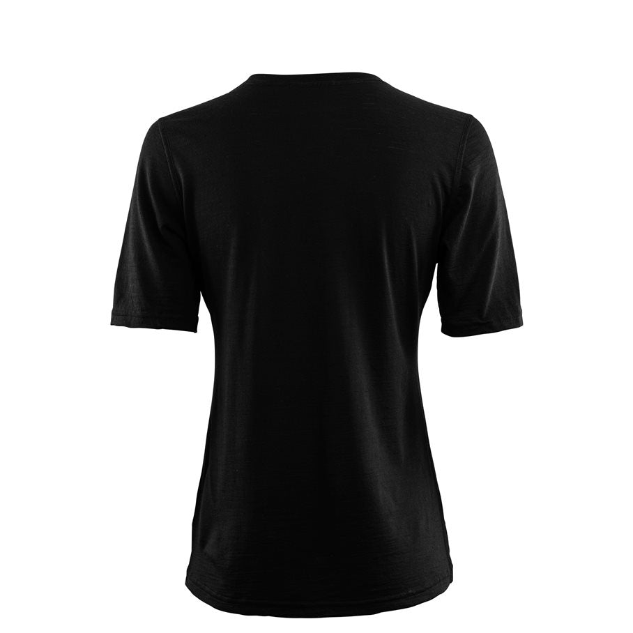 LightWool 140 Undershirt T-Shirt Women BLACK / M