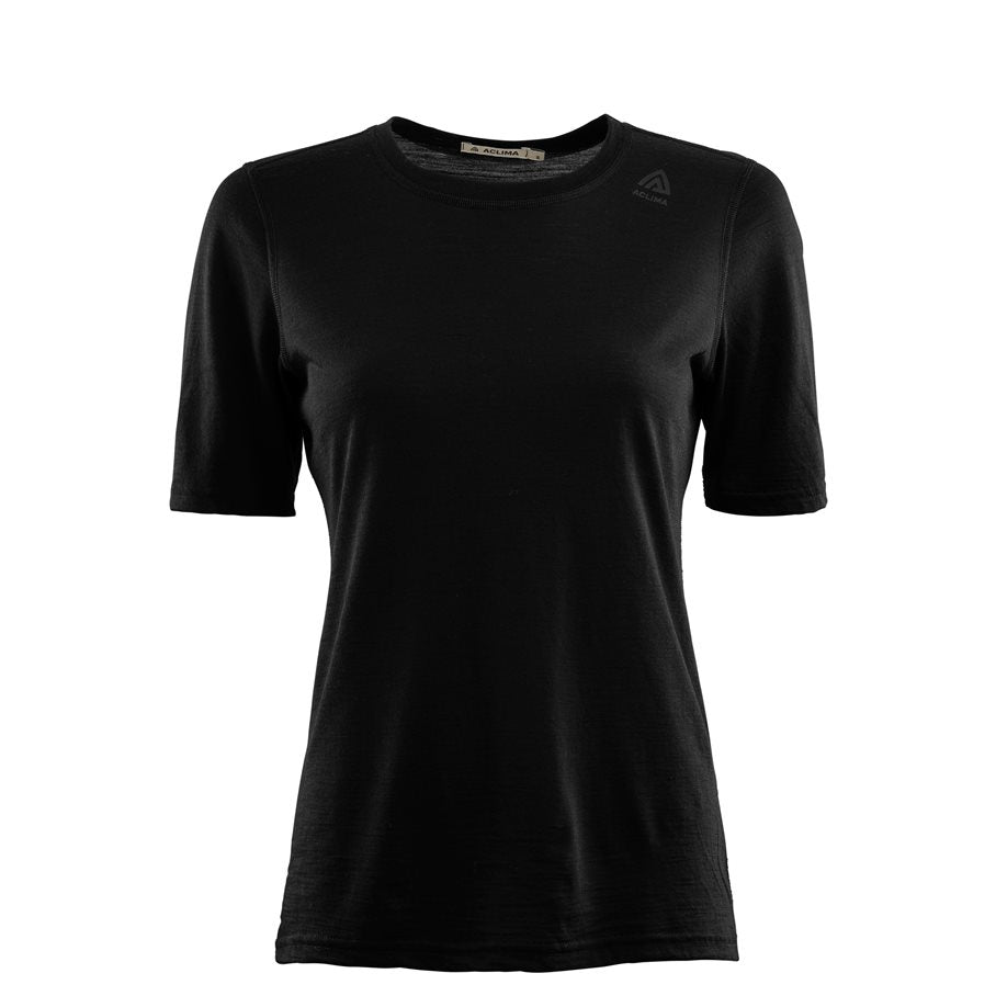 LightWool 140 Undershirt T-Shirt Women BLACK / S