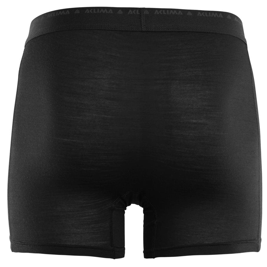 LightWool 140 Boxer Shorts Men JET BLACK / S