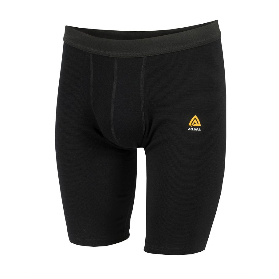 WarmWool Shorts (Long) Men JET BLACK / XL