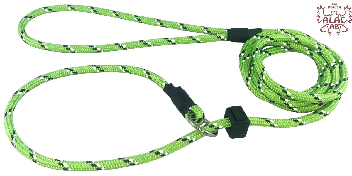 Retriverkoppel med invävd reflex 190 cm i flera färger GRÖN / EN STL