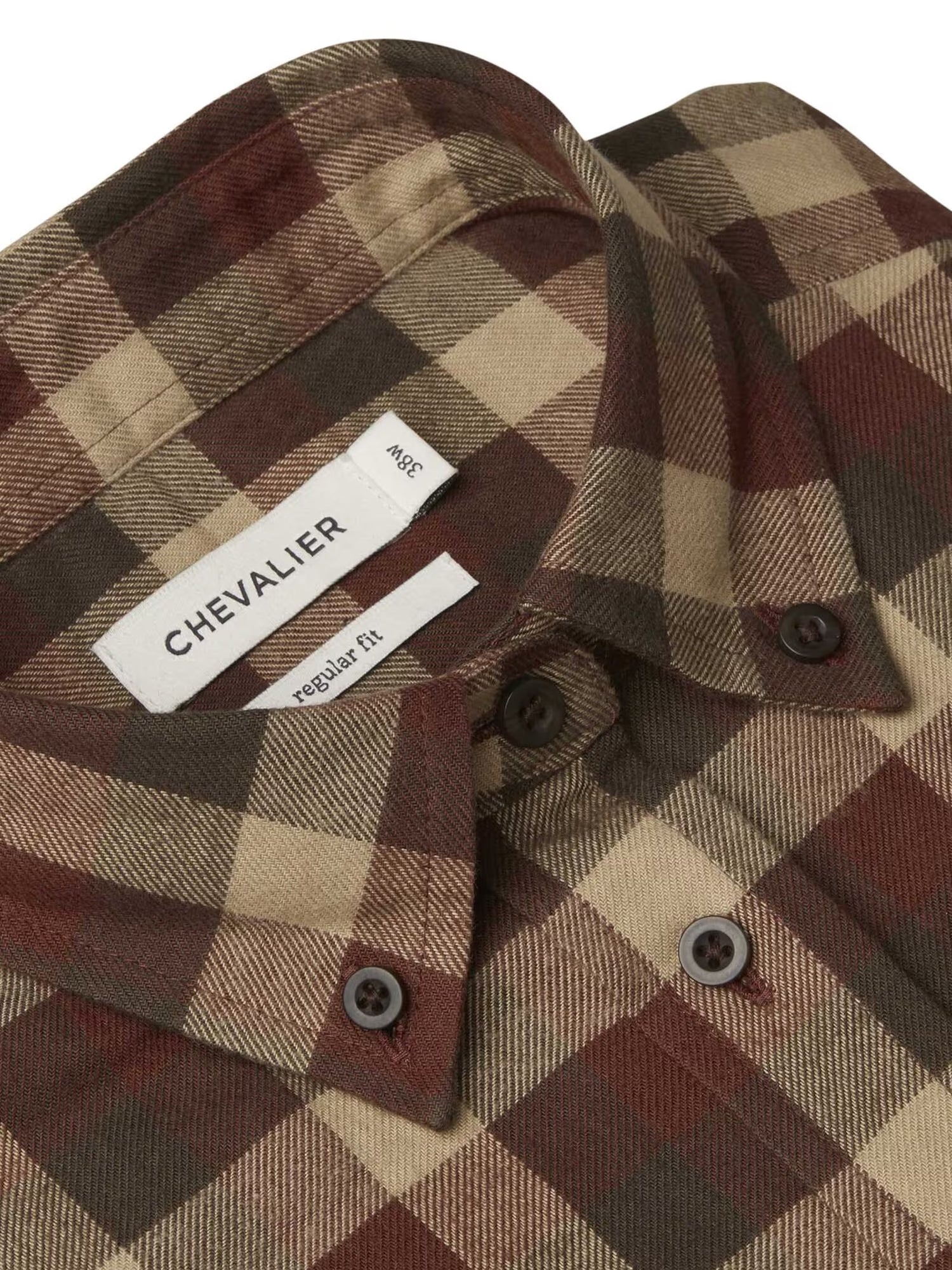 Heron Flannel Shirt Women HOLLY GREEN CHECKED / 34