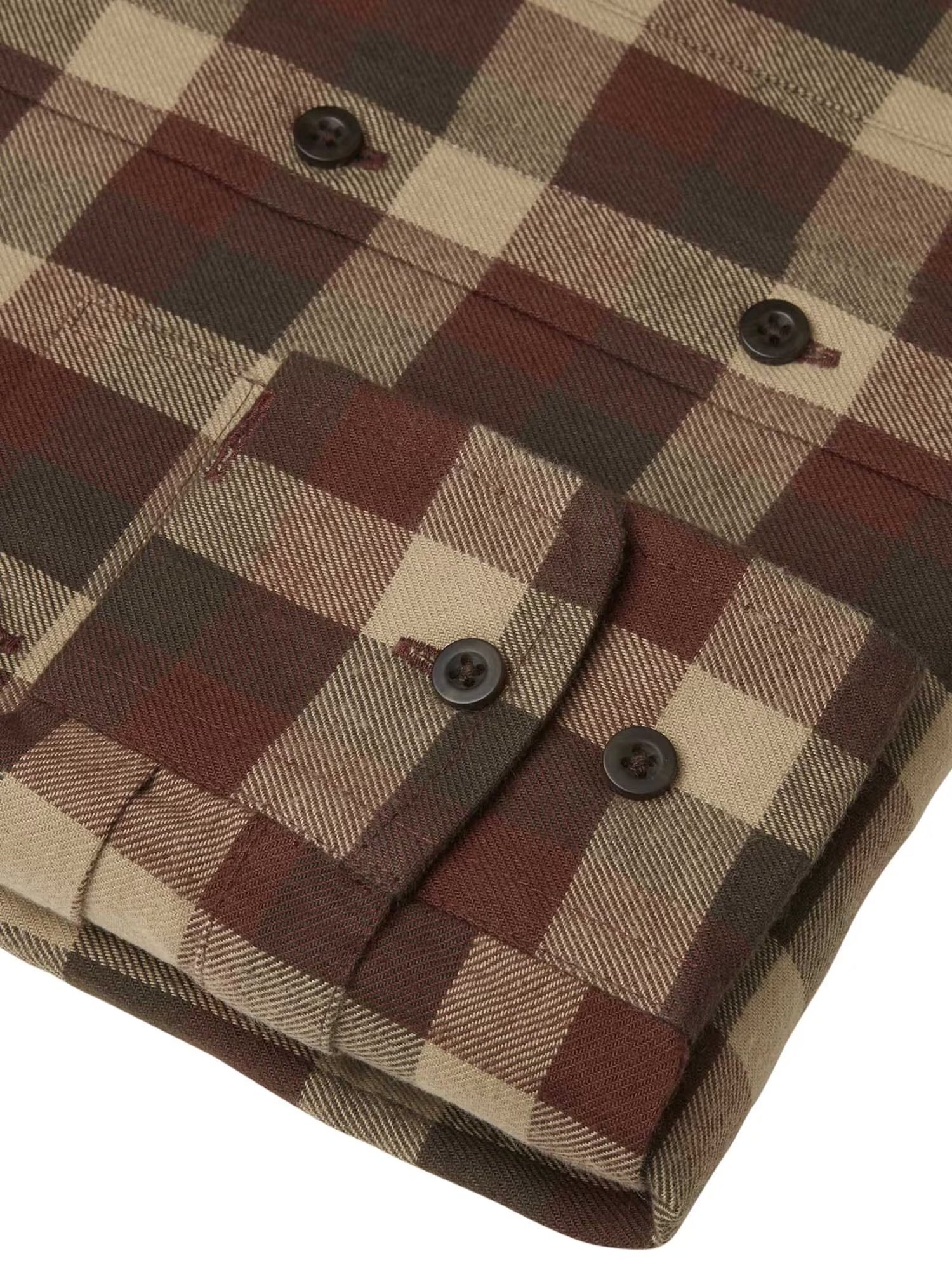 Heron Flannel Shirt Women HOLLY GREEN CHECKED / 36