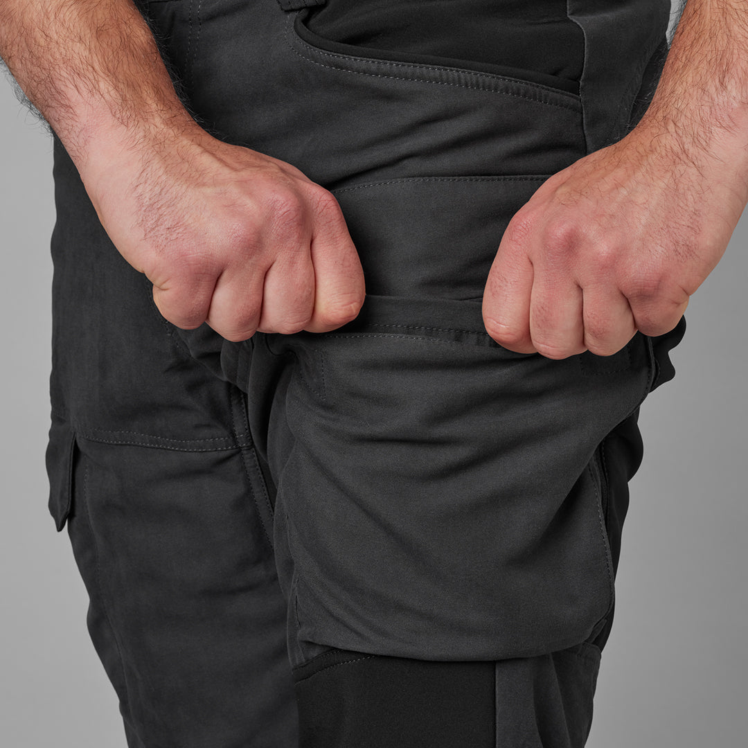 Scandinavian byxor PHANTOM GREY/BLACK / 50