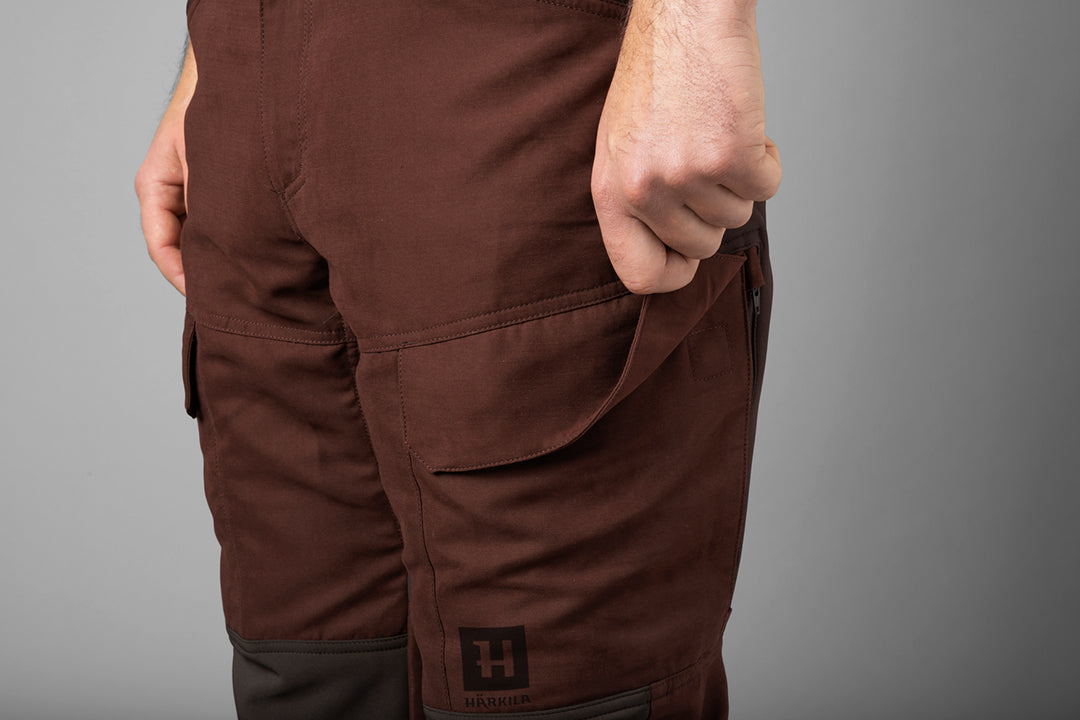 Scandinavian byxor BLODSTONE RED/SHADOW BROWN / 48/31