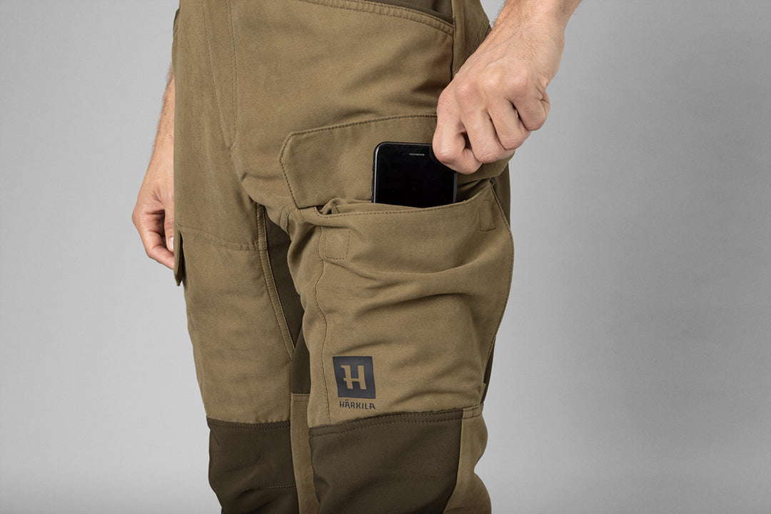 Scandinavian byxor DARK ANTIQUE BRONZE/WILLOW GREEN / 50/32