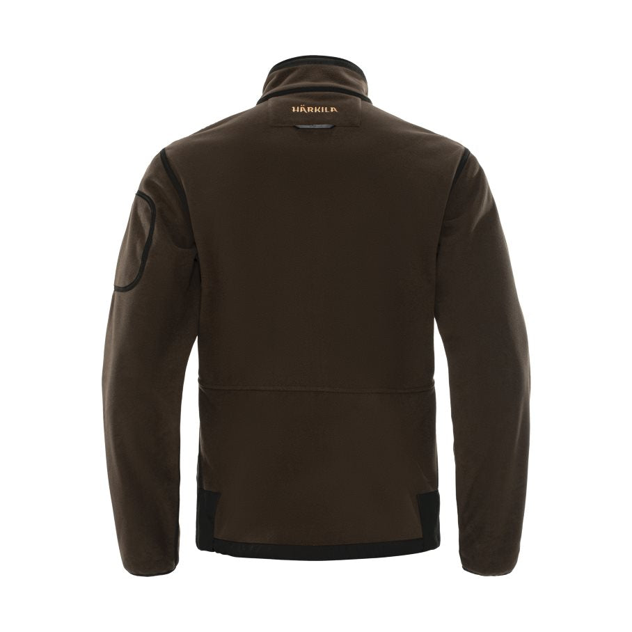 Kamko Fleece, Vändbar BRUN/RÖD / XXL