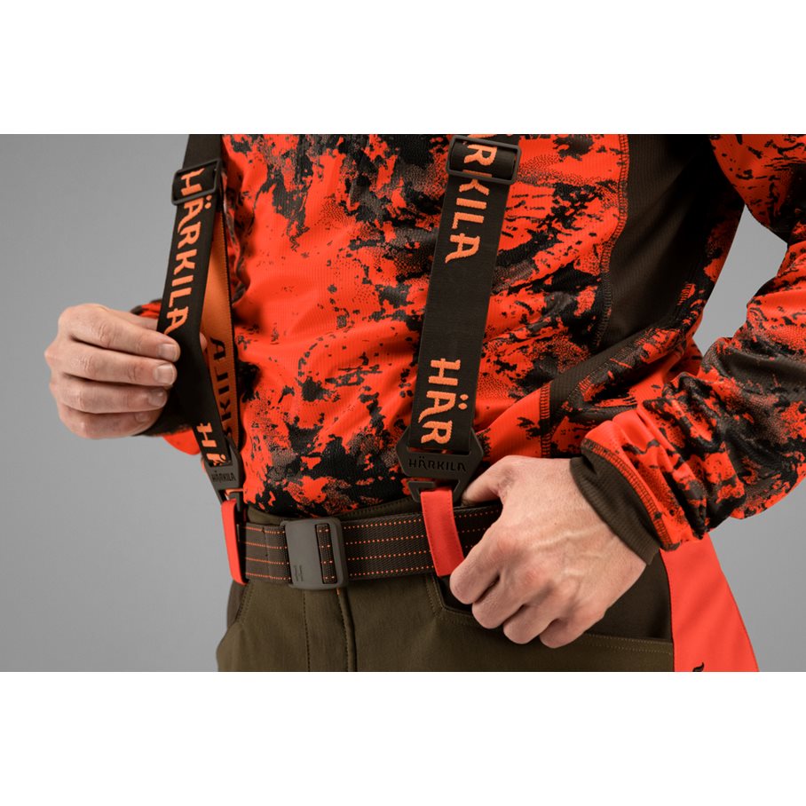 Wildboar ProTech Bälte BROWN/ORANGE BLAZE / 105 CM