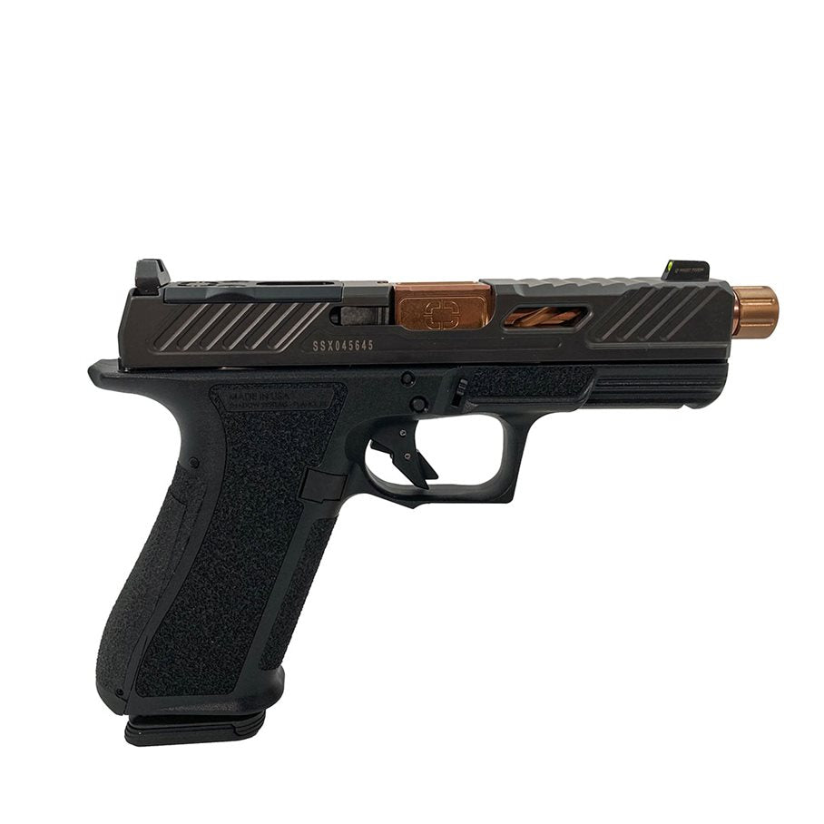 XR920, Elite, Tritium, BLK Frame, TB Bronz BLACK / 9X19 MM / GÄNGAD