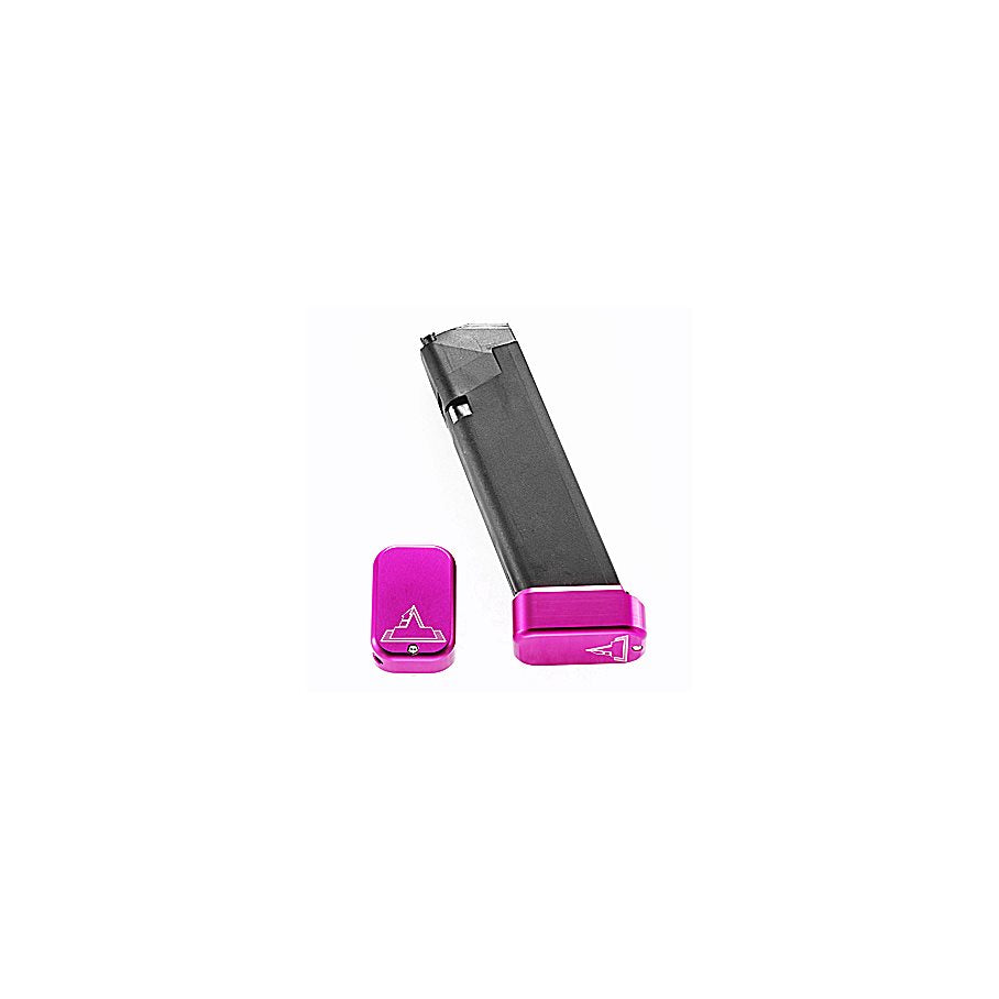 Base pad for Glock, 40/9 +3/+4 TITANIUM PURPLE / EN STL