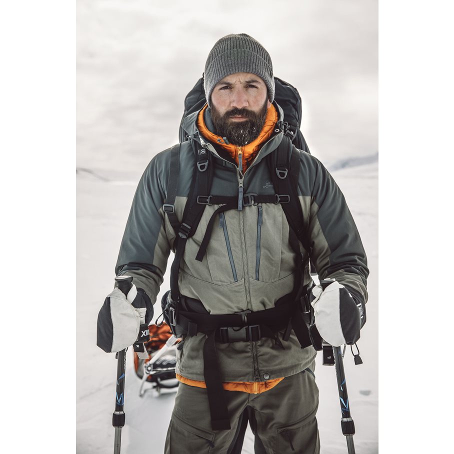 Makke Pro Mens Jacket FOREST GREEN/CHARCOAL / XXL