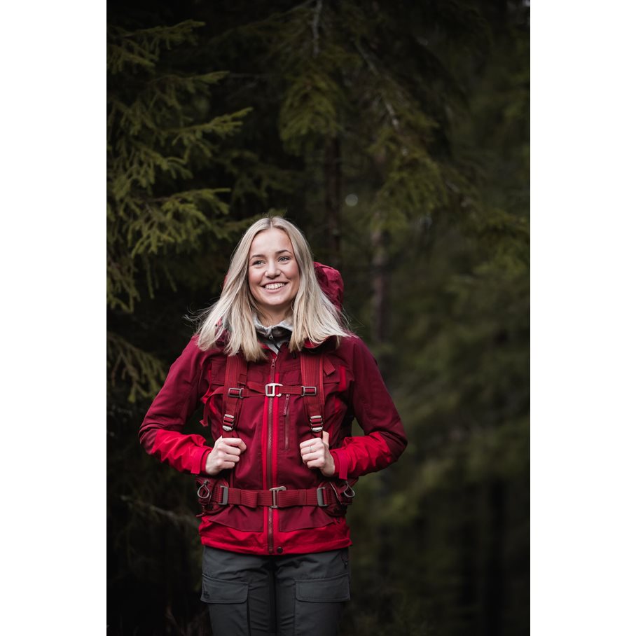 Authentic Womens Jacket RED/DARK RED / M