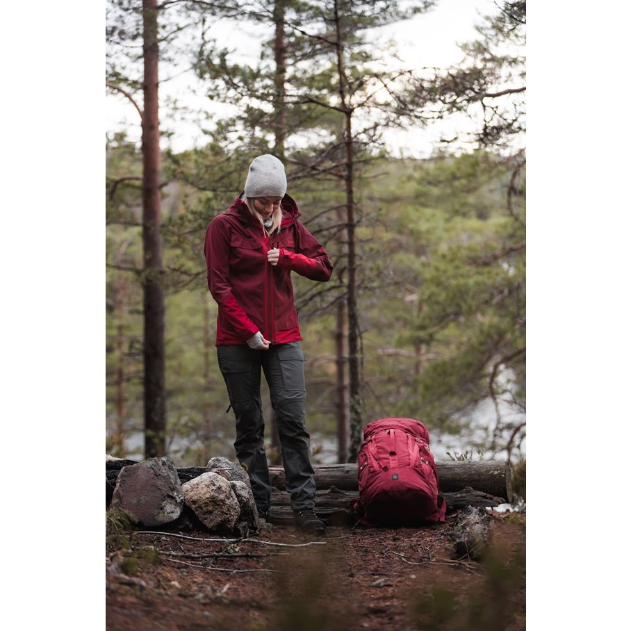 Authentic Womens Jacket RED/DARK RED / M