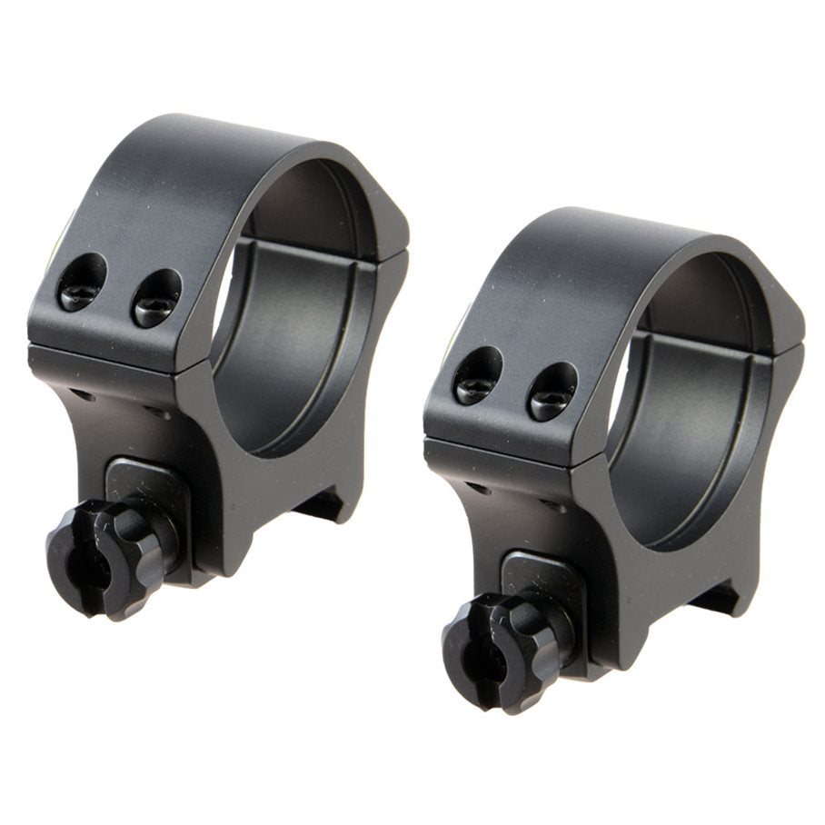 MAKuick ringar för Picatinnyskena SVART / DIAMETER / MONTAGE 36 MM & LÅSMEKANISM VRIDLÅS & H