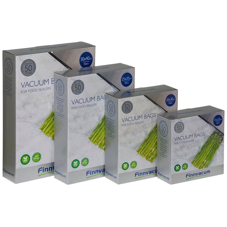 Vacuum påsar Präglade 50st 15X25 CM