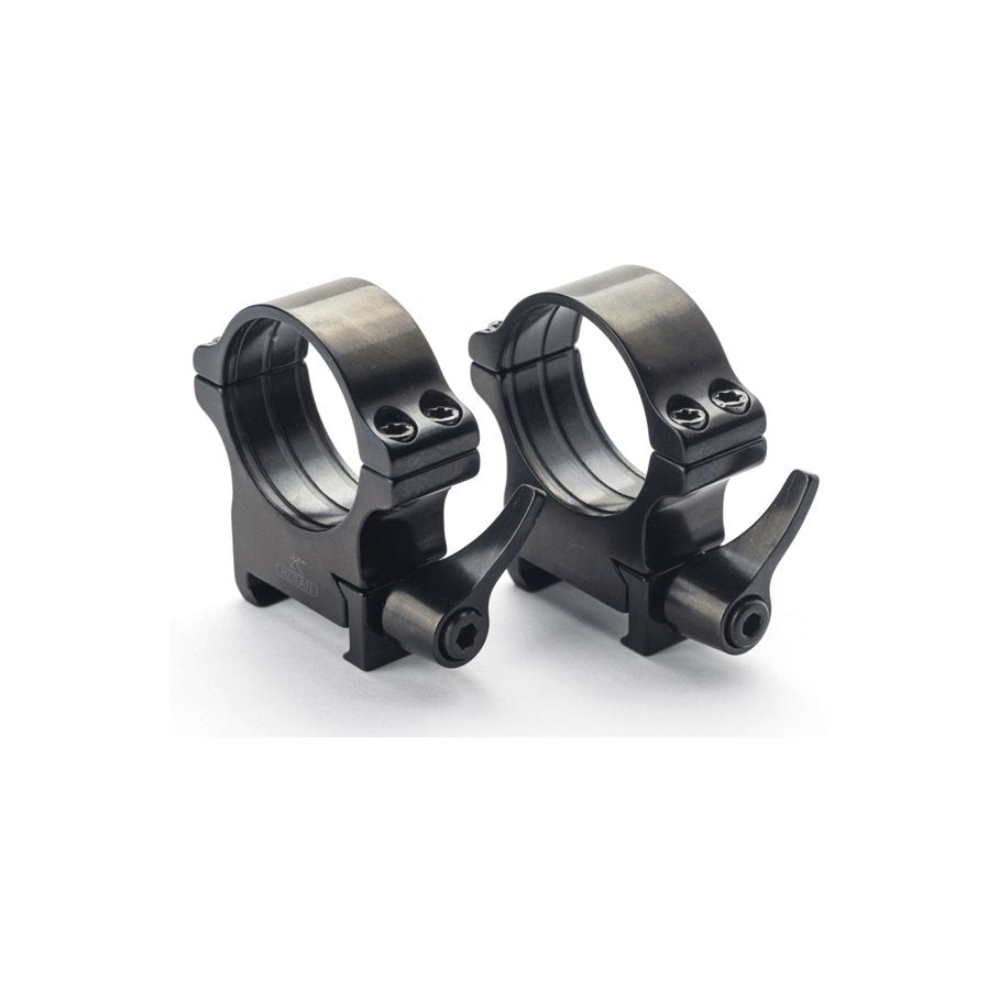 Weaver 30 mm QR stålringar 12 MM