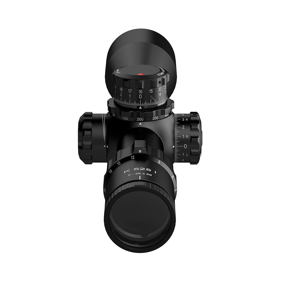 K525i 5-25x56 CW FFP MODELL WIND RIGHT & RIKTMEDEL MIL4 BELYST