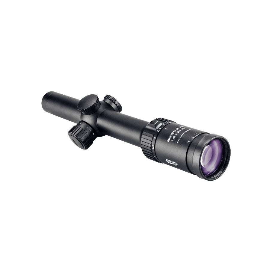 MeoStar R2 1-6x24 RD/MR Med Skenmontage Belyst 4C