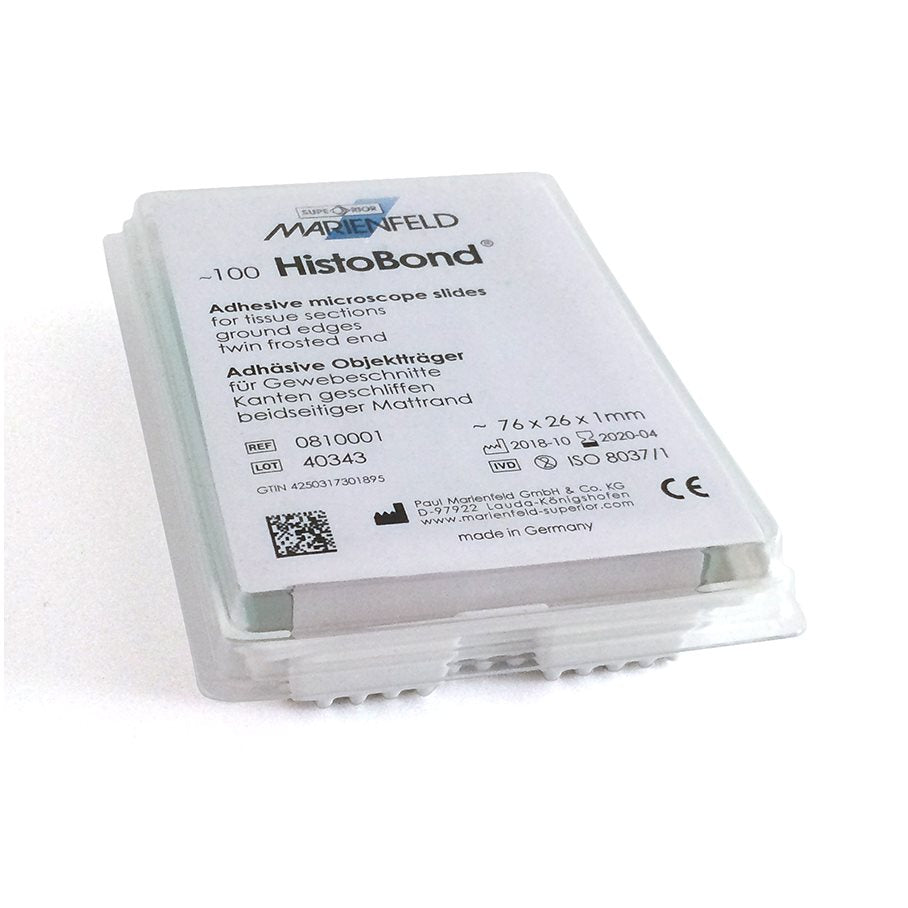 Objektglas HistoBond med skrivyta,DIN ISO 8037/1 20 X 100 ST