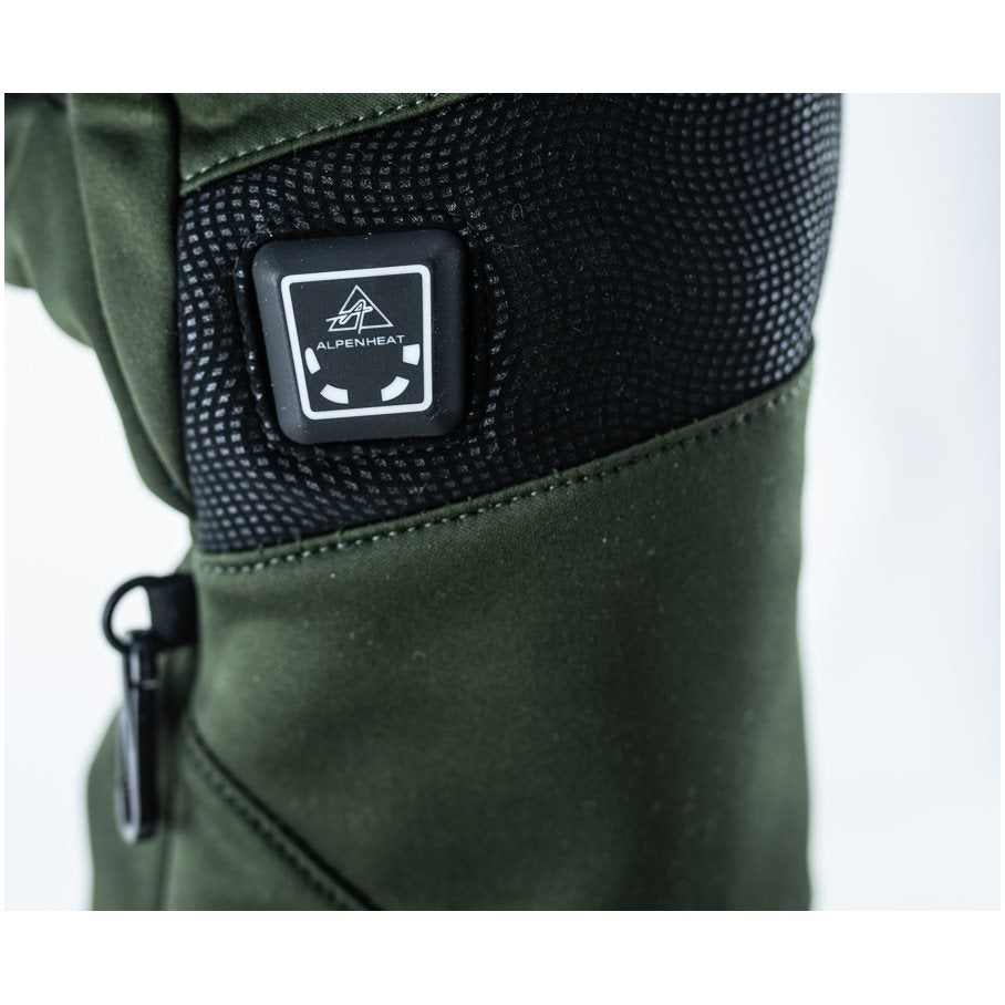 Fire Hunting Värmehandske Li-ion GRÖN / XL