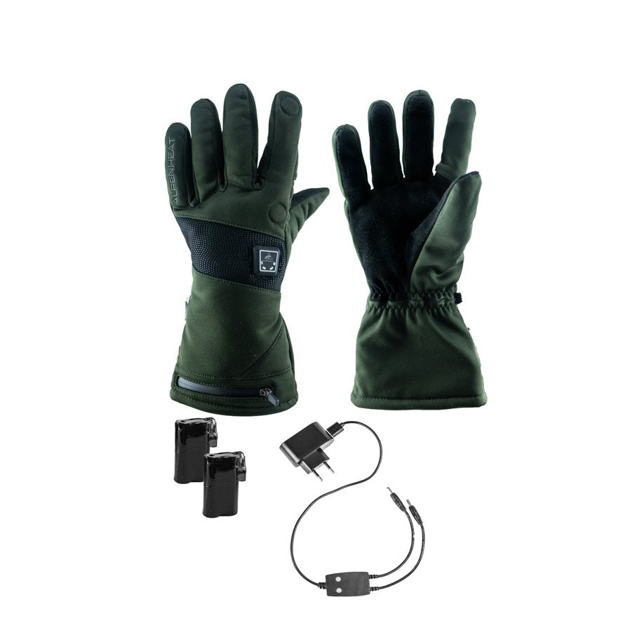 Fire Hunting Värmehandske Li-ion GRÖN / XXL