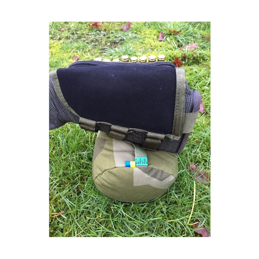 Mellan Skjutstöd ver.2 SVART / PLASTPÄRLOR (TUNG)