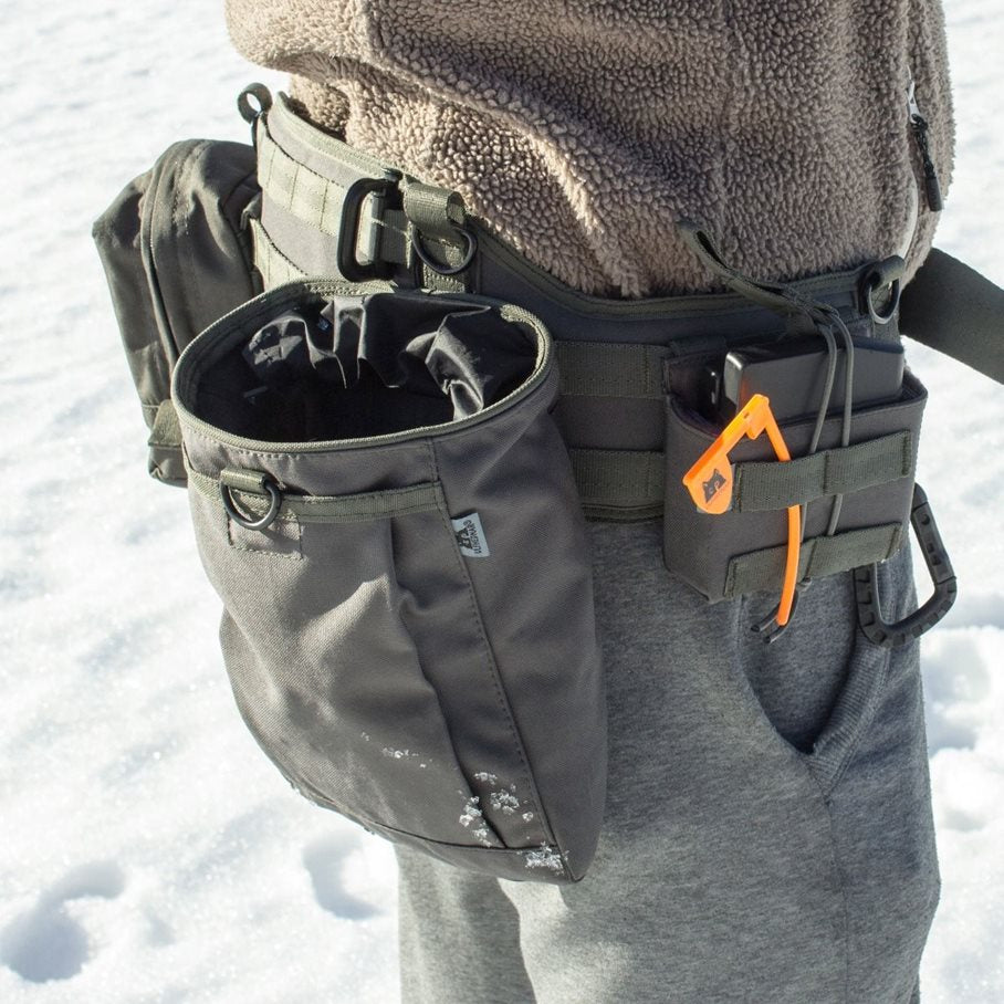 Bältesrigg med Molle Gen2 GRÅ/GRÖN / L/XL