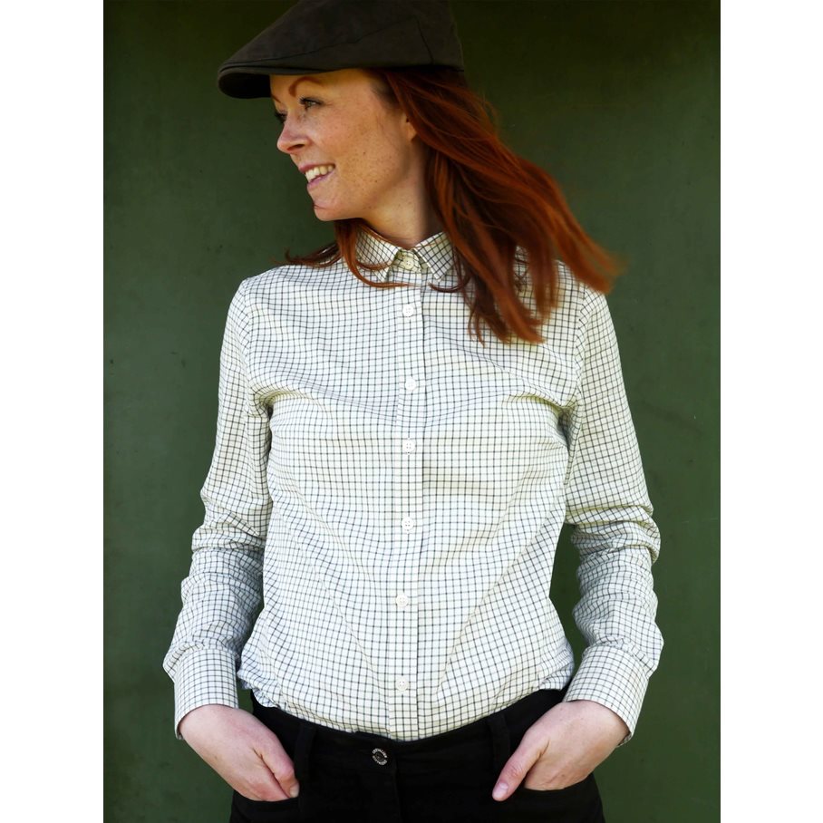 Chorley Shooting Fit Shirt Women THYME RUTIG / 42W