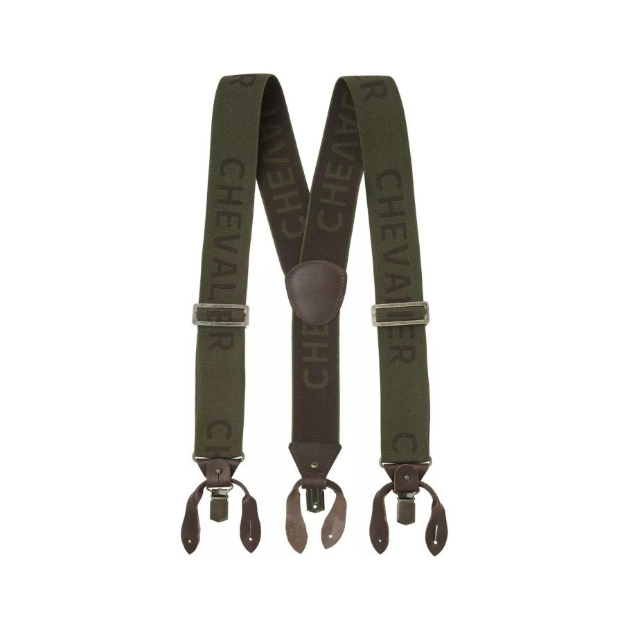 Logo Suspenders DARK GREEN / EN STL